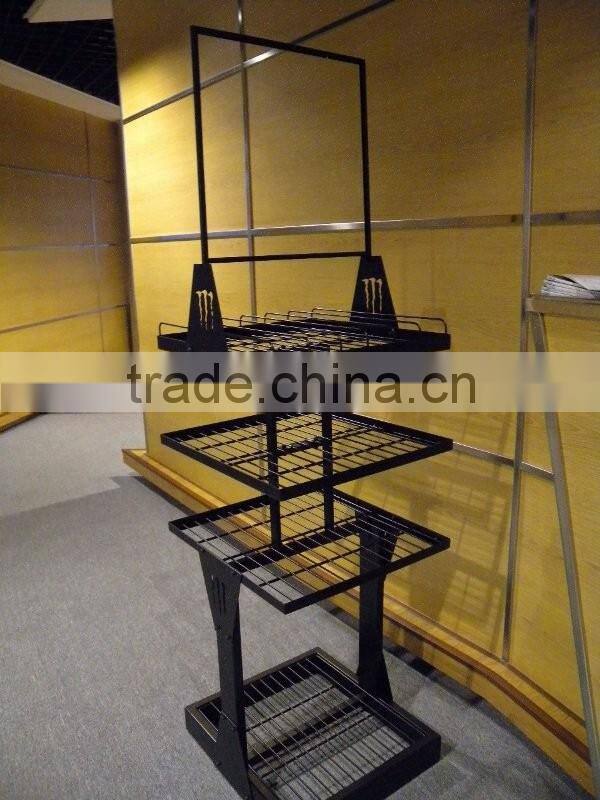 Beer Bottle Display Rack For Shopping Mall Promotion