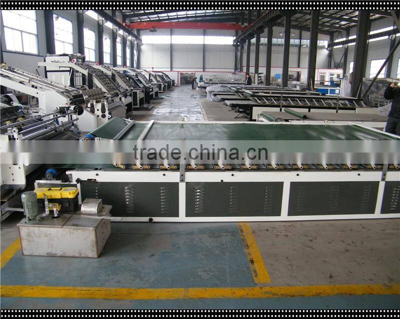 Discount Customized Full Automatic Board Feeding Laminating Machine/High Carton Box Machine Series Flute