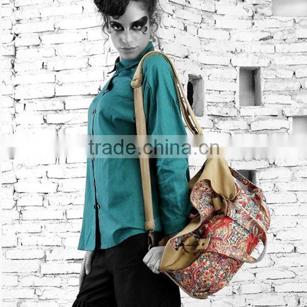 Digital Printed Canvas Luxury Bags Handbag
