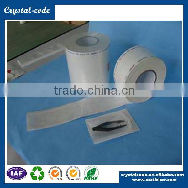 Aseptic pharmaceutica hdpe bags du pont tyvek packaging bags label