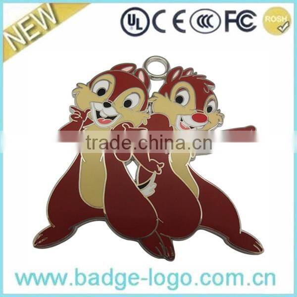 Printable Aluminum Dog Tag with Colorful Silencer