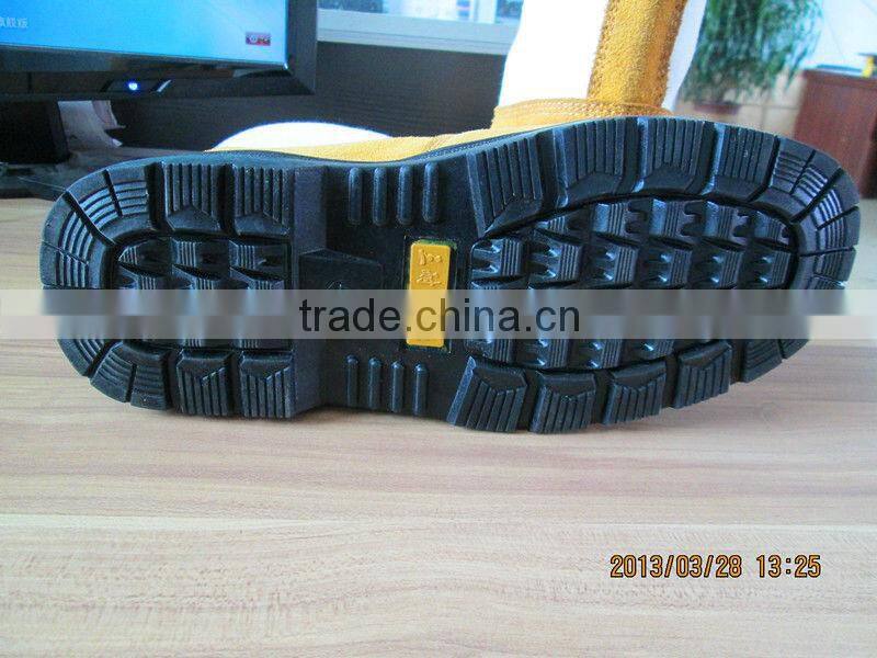 no lace rubber safety boot