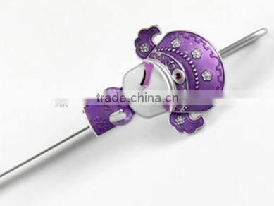 metal stick shape book mark, book mark with stirring function