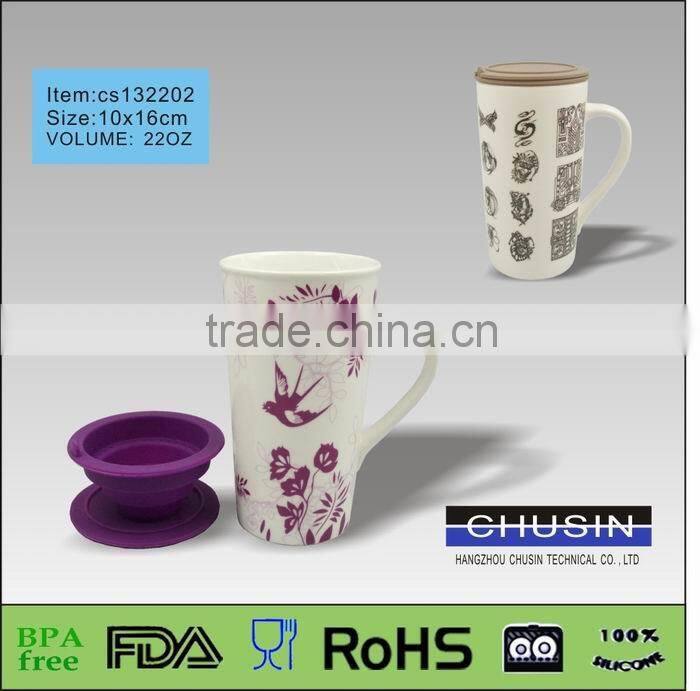 ceramic cup with printing