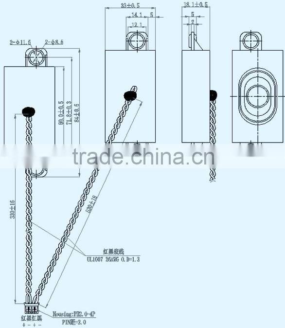 FB2840IVBOX-02(GP) mini bluetooth speaker box with plastic ear (FBELE)