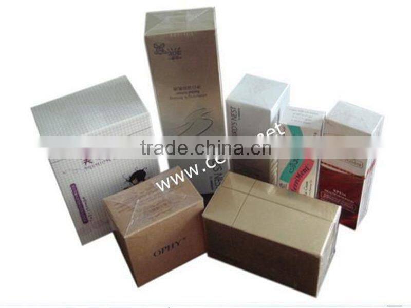 Manufacturer CE oblong box wrapping machine