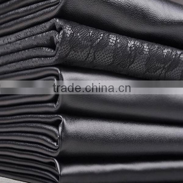 2016 fashion synthetic pu leather for garment , handbag ,jacket,sofa usage