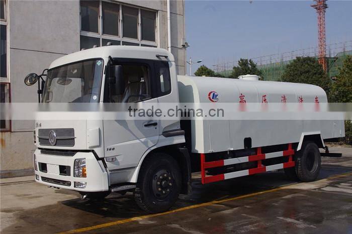 Quality Product cleaning truck DONGFENG 4x2 pressure washer truck high pressure cleaning truck for sale