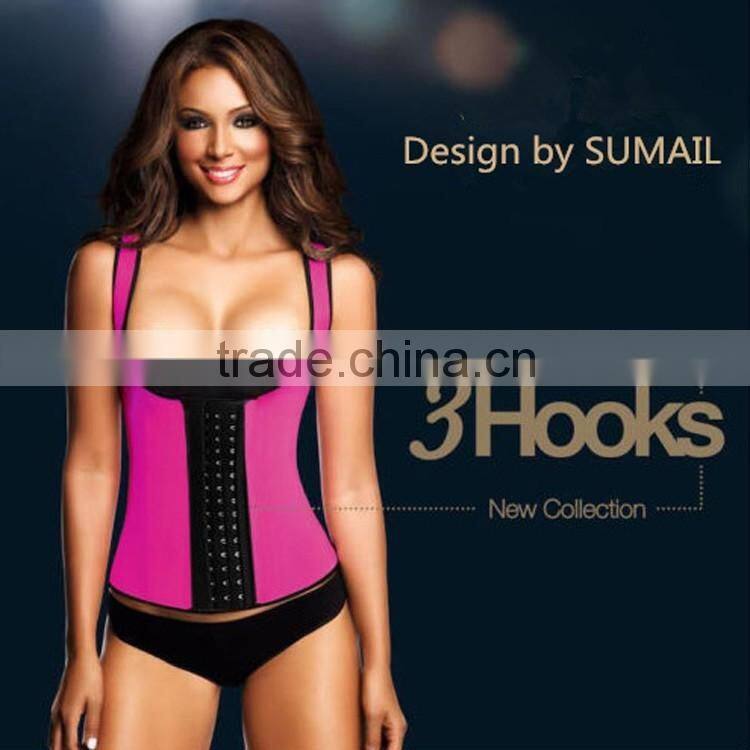 Men and Women Body Shaper Plus Size Corsets Latex Waist Cincher Waist Trainer Training Corsets Sexy Vest Corselet Bustiers