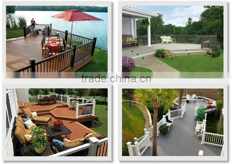 2016 hot sell PVC PE wood plastic garden WPC decking flooring profile extrusion mould/die tool