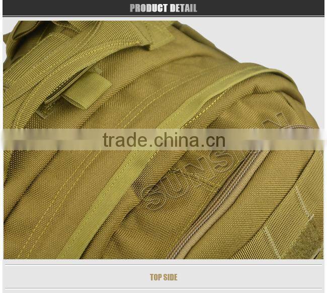 1000D Cordura or Nylon fabric Tactical Backpack ISO/SGS