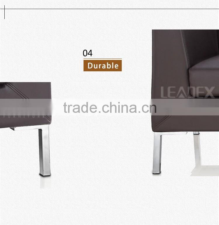 Hot selling office furniture comfortable commerical PU sofa