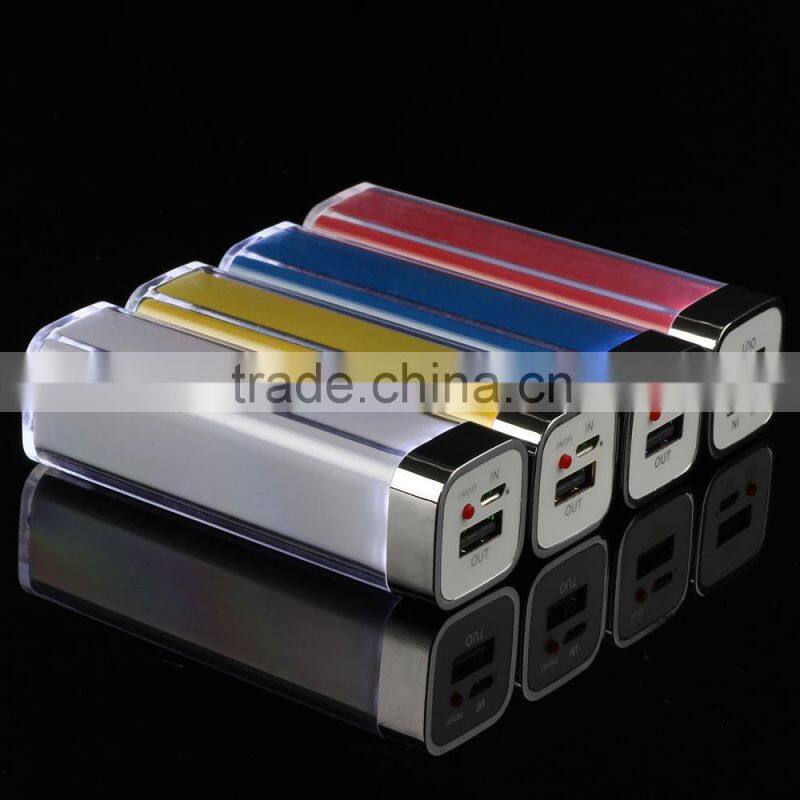 New product 2016 mini portable lipstick 2200mah power banks for iphone 5 6 6s