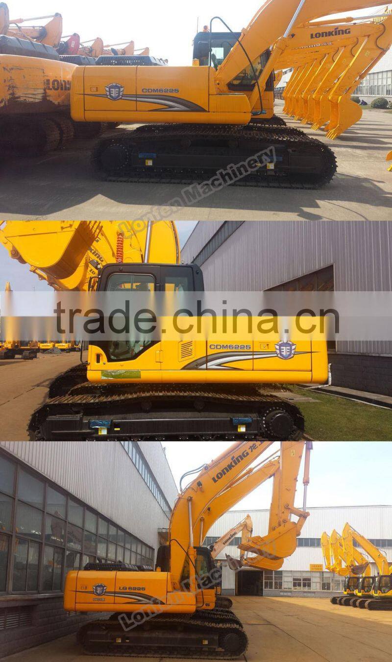 LG6225E mid size/ mid size excavator 145kw hydraulic excavator