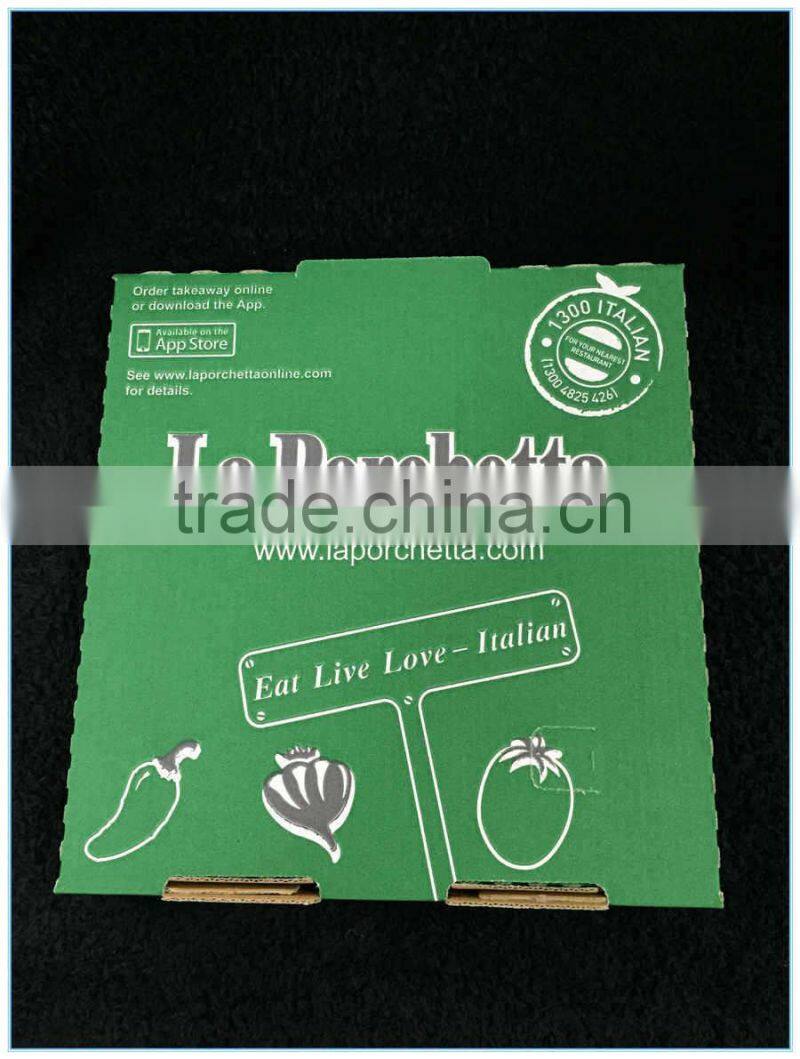 corrugated paper cheap pizza boxes