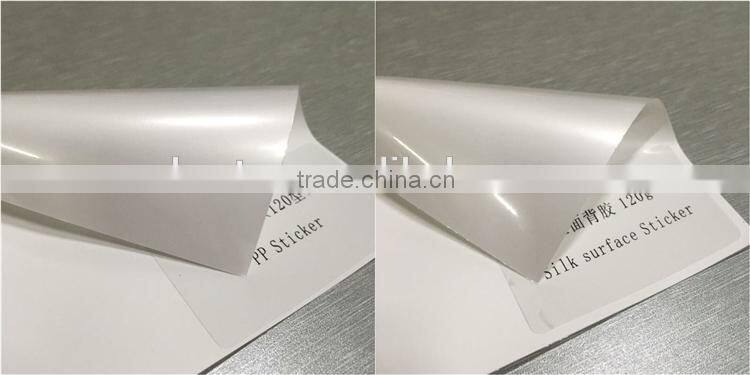 Dye pp paper, Eco-solvent pp paper, Matte pp paper for poster advertising