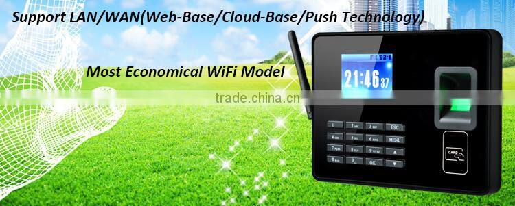 High Quality Ethernet Wifi Android Time And Attendance Biometric