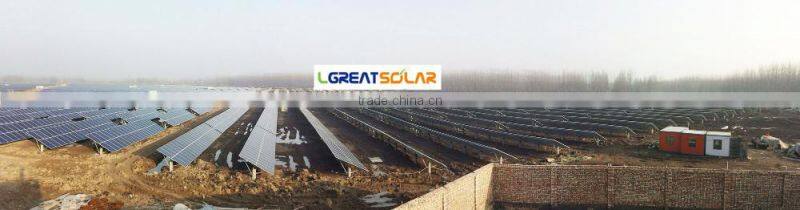 Solar street LED light solar panel 80W solar module 250W 300W poly and mono solar panel system PV module plant 1MW 3MW 5MW