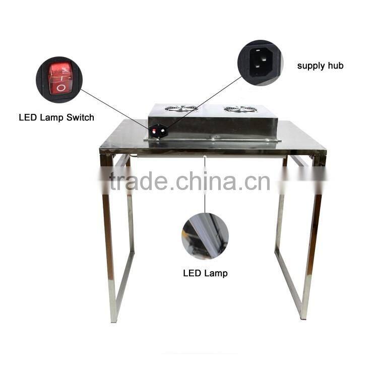 TBK Mini Dust free Room Cleaning Room with Free Fan Filter Unit For Mobile Phone LCD Refurbish