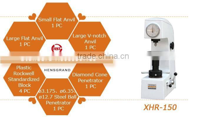 High Stroke Rockwell metal hardness tester HR-150B with cheap price desk type