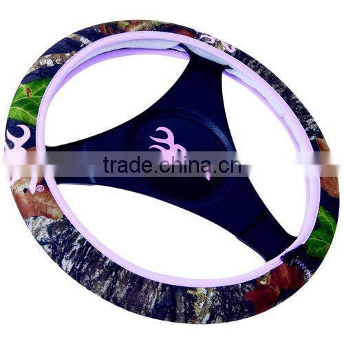top quality nice neoprene steering wheel cover by MYLE
