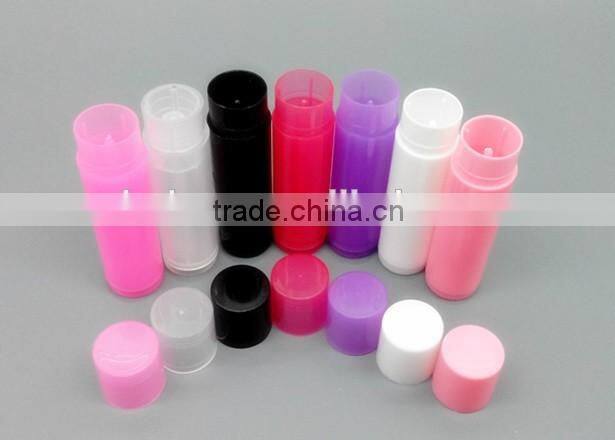 17mm Transparent Lipstick Cosmetic Packaging Tube transparent plastic lipgloss tube cosmetic lip balm tube