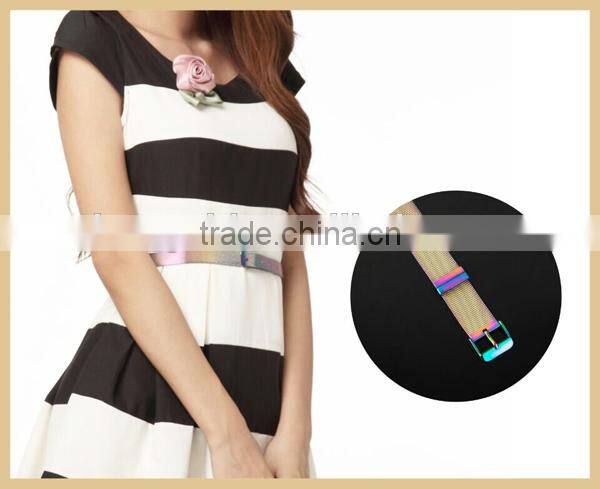 New listing! Fashion metal lady's cinch buckle waist belts