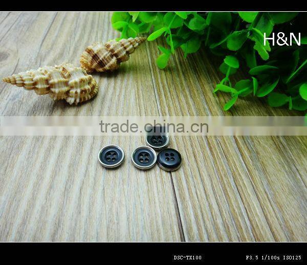 Elegant 20L resin 4 hole button for shirt