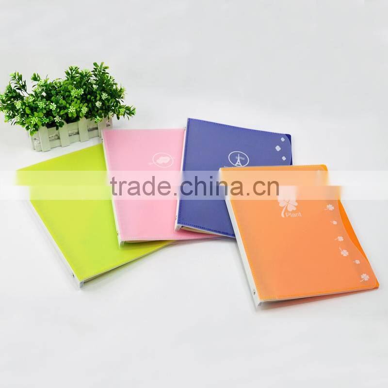 2016 New design all kinds of school note book PP cover in 2015 in school&office supplies made in china