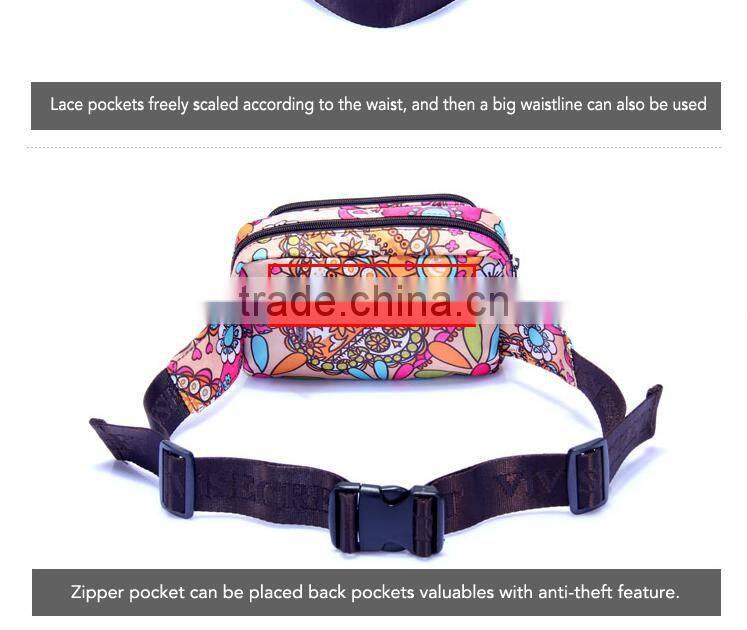 2015 Sedex audit Sport Waist bag with bottle holder, running fanny pack