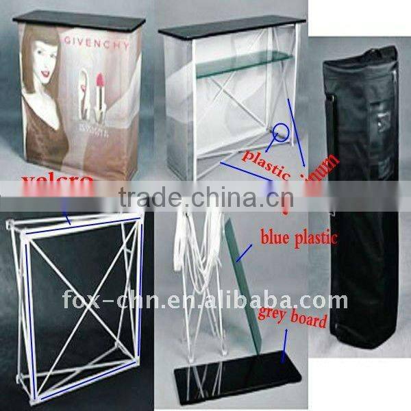 Folding Pop up promotion table supermarket trade show booth