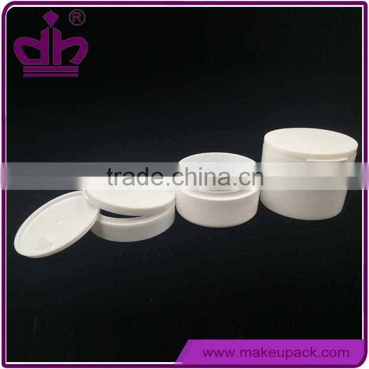 100g cosmetic plastic jar with screw top lids
