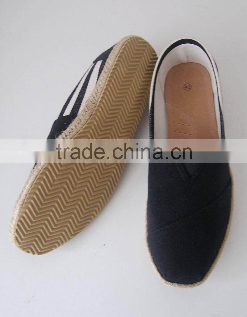 2016 chinese shoes men casual men canvas shoes with rope foxing