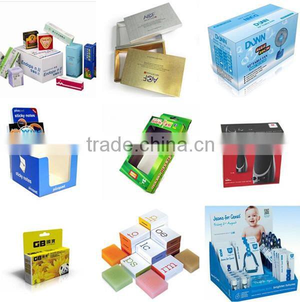 Colourful Printed Hard Cardboard Bottle Packaging Box