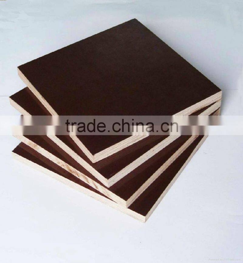 Brown & black Film faced plywood