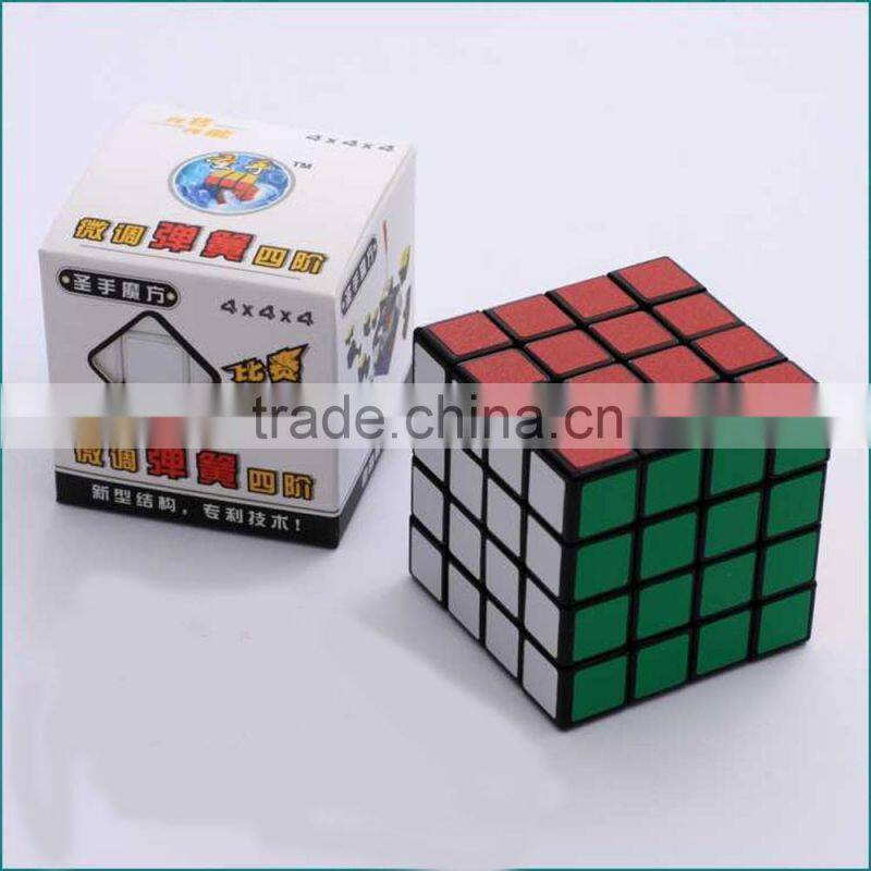 2016 wholesale ABS material 4x4x4 mofang rubick cube wholesale china