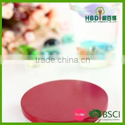 New design customized MDF lid wood lid for glass jar