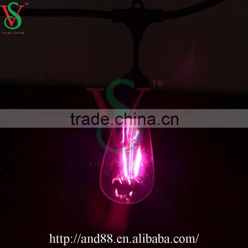 Vintage Led filament Bulb ST64 Dimmable