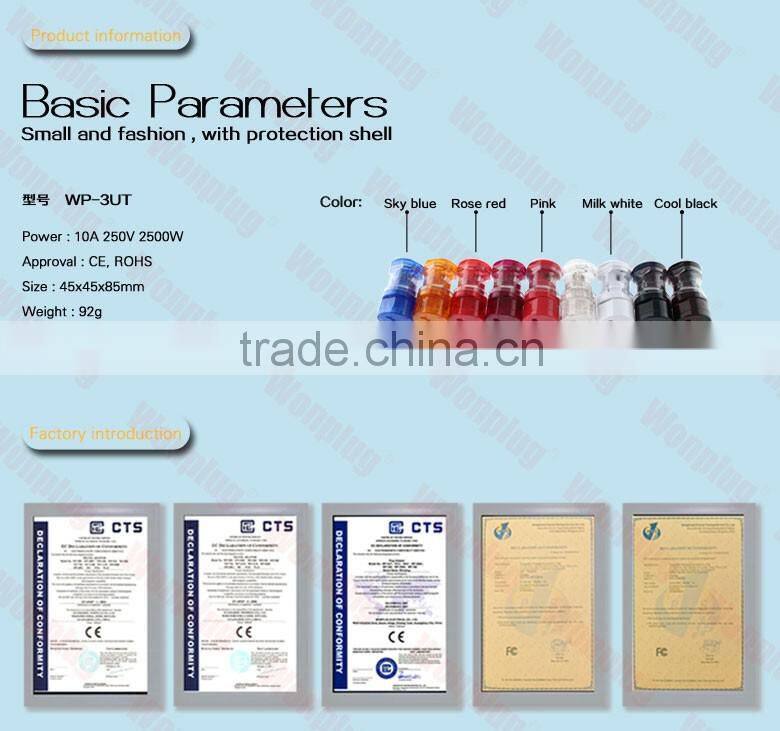 International travel adapter universal eu au us uk plug socket