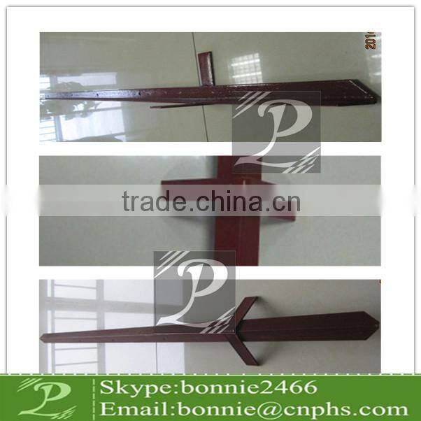 Powder coated fence European post(factory & trader)