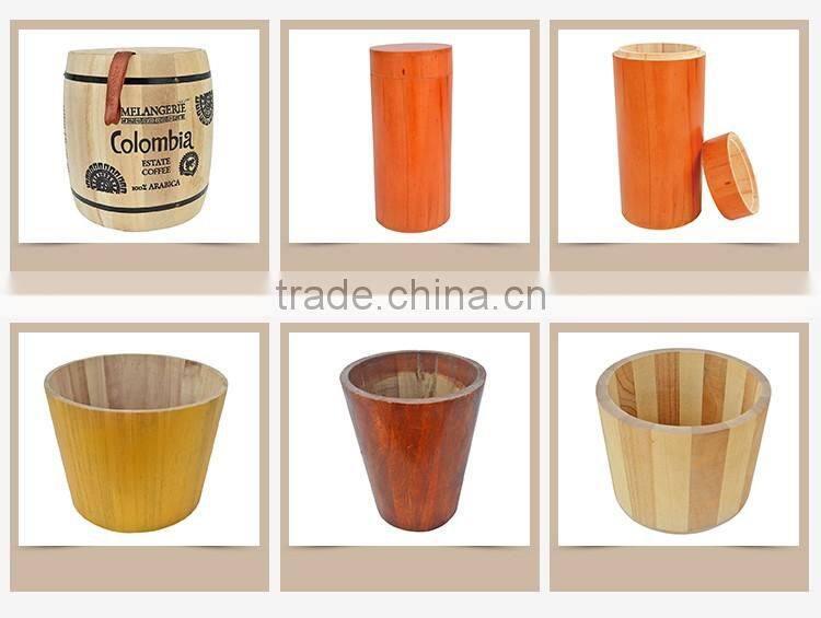 Newly designed china factory lovely wooden barrel bathtub