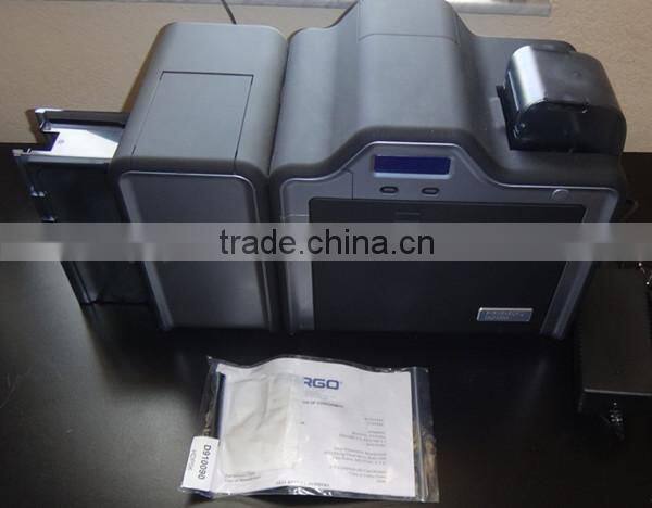 fargo hdp5000 double sides plastic pvc ID card printer Dual sided PVC id card printing machine