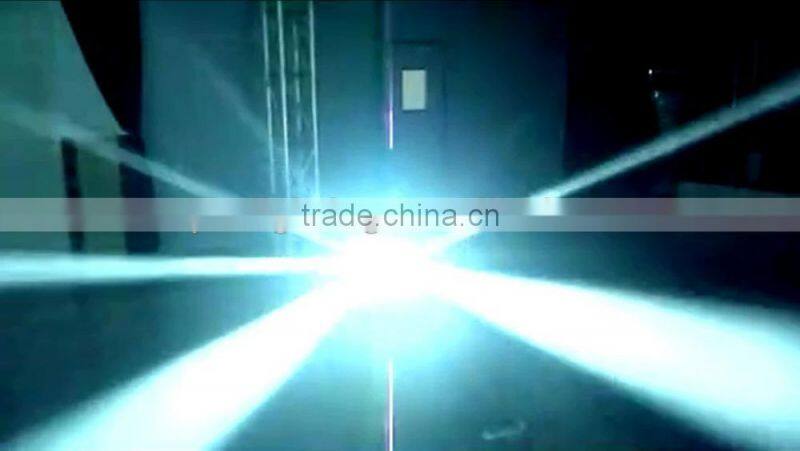 Prismatic shape 14 gobos 230w beam scanner stage light