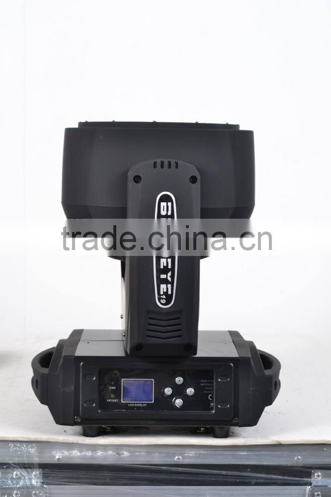 SUPER BEE EYE LED BEAM WASH ZOOM AND ROTATION 19PCS*15W 4 in 1