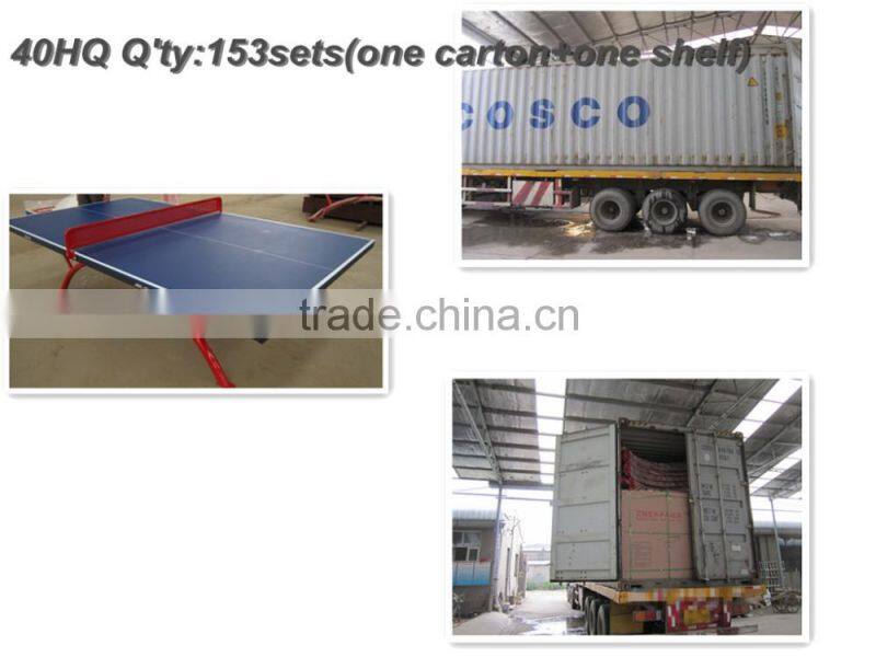 modern table tennis table for outdoor offical size