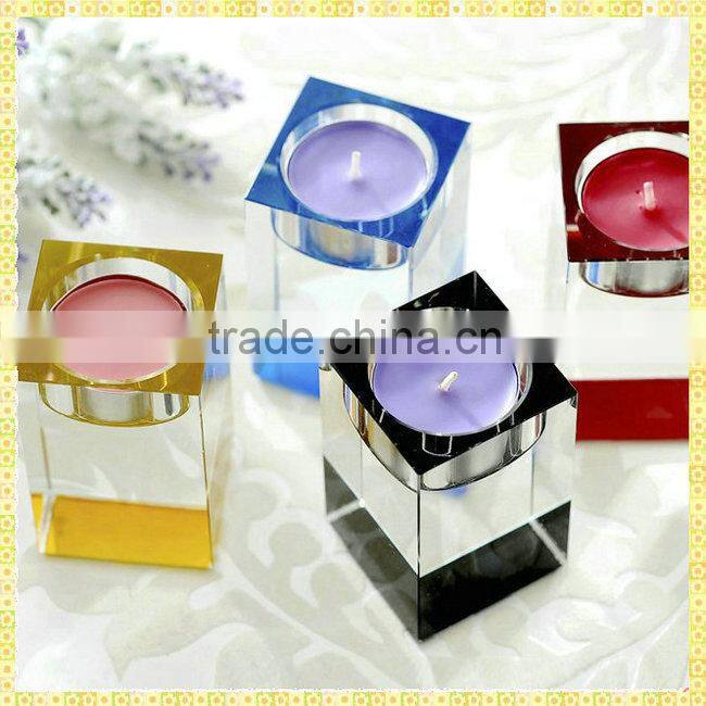 Unique Crystal Tealight Candle Holders For Business Souvenirs