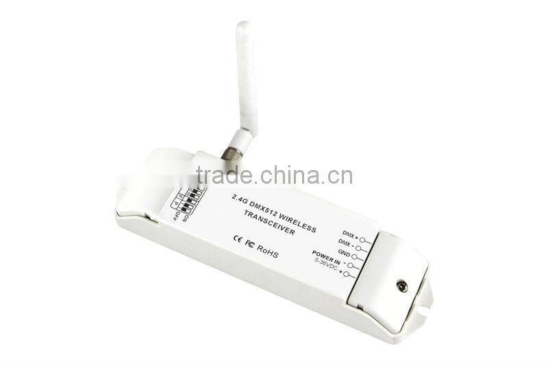 2.4GHZ dmx512 signal wireless transmitter receiver