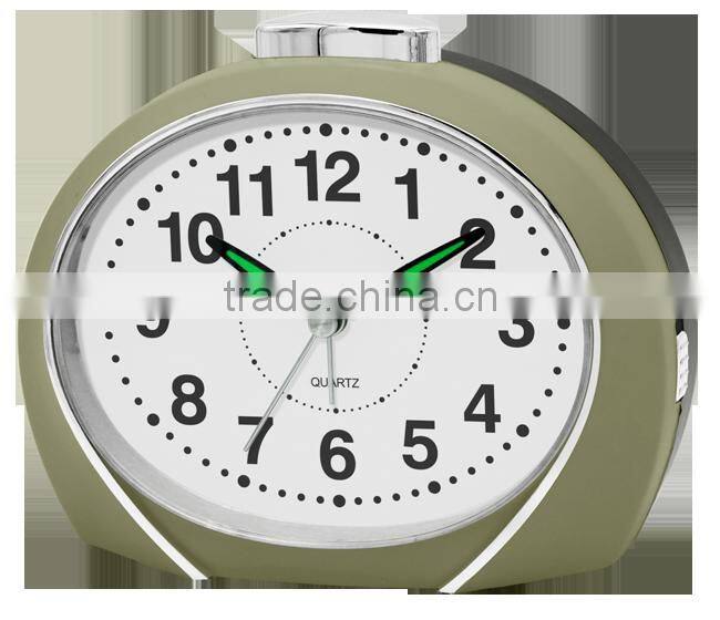 hot selling fashion sweep clock led light alarm clock
