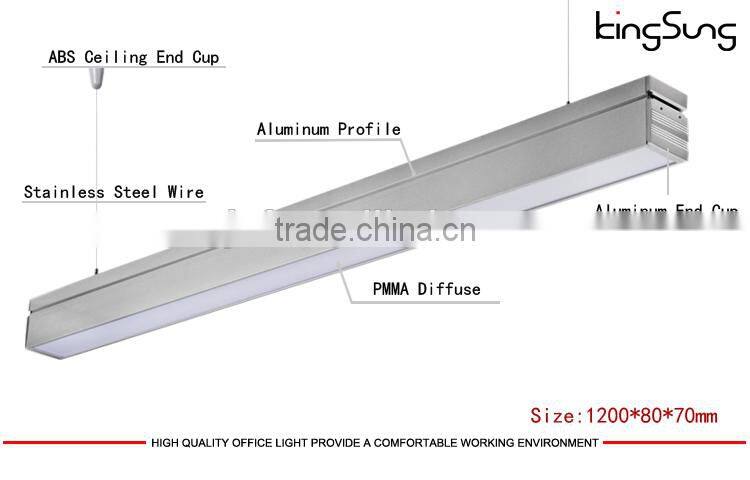Up and Down Suspended One Tube Ceiling Office Light