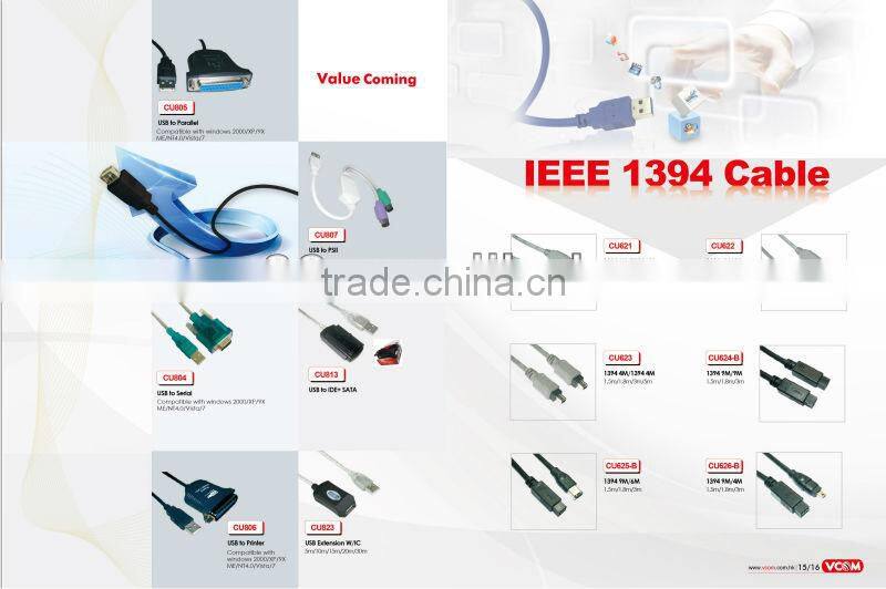 USB 2.0 to RS232 Serial Adapter Cable for PC PDA GPS